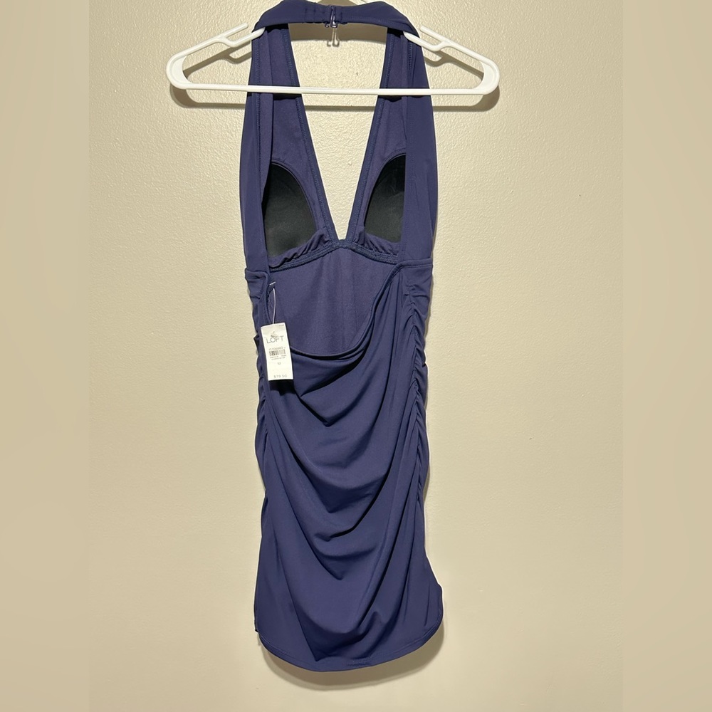 Blue size 12 swimsuit. Never worn- with tag. Ann Taylor / LOFT